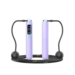Multifunctional Smart Fitness Rope (Purple)