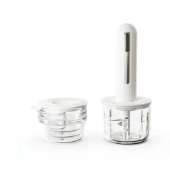 4 Cup USB Electric Food Processor (White)